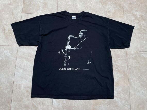 Vintage John Coltrane Tee Shirt Jazz 90