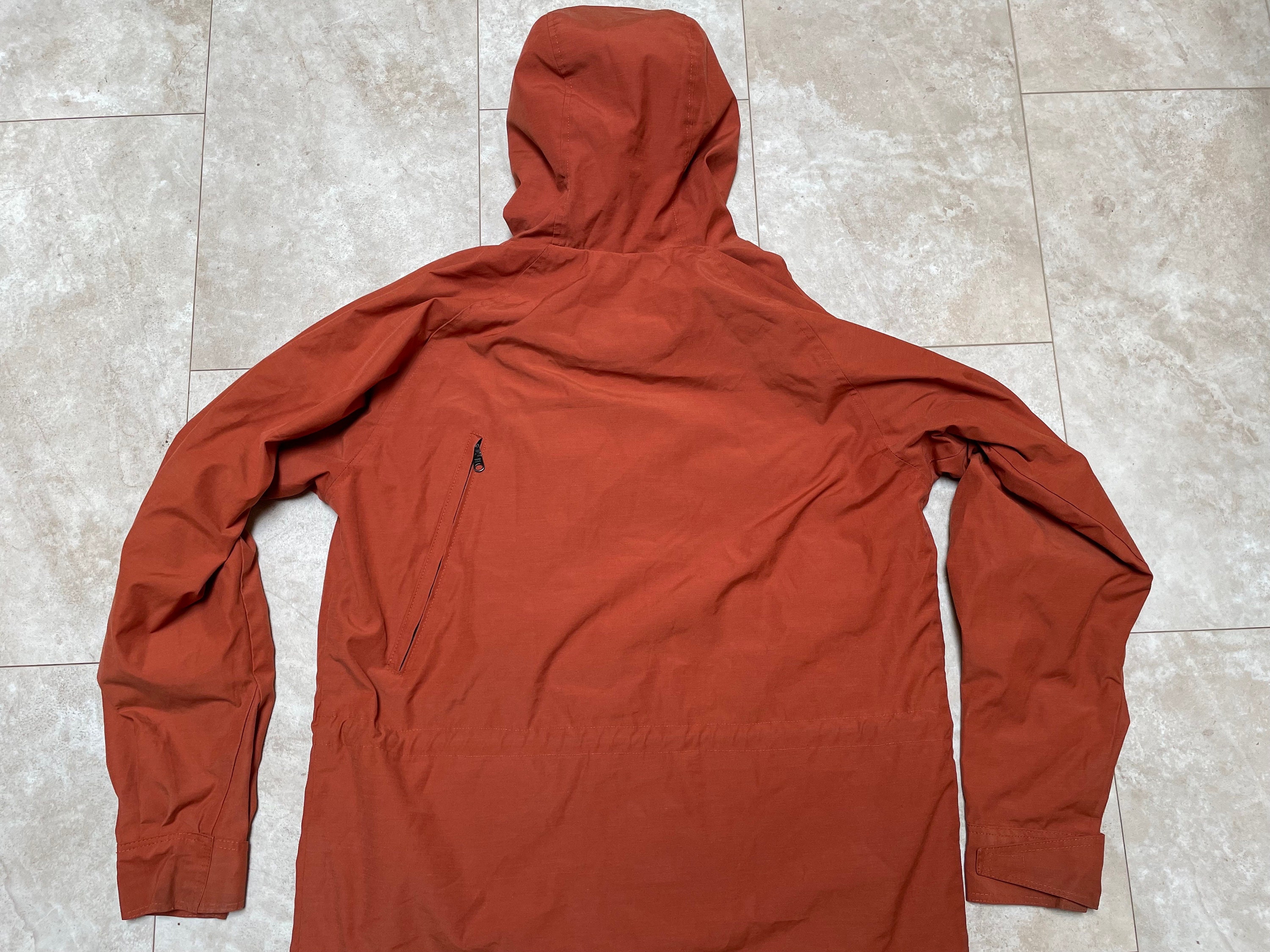 Vintage Frostline Anorak Jacket Parka Orange Red Cotton 80's