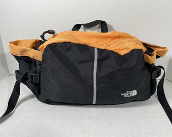 Vintage North Face Fanny Pack Orange Black Hiking Waist Lumbar Bag 90s Etsy