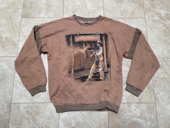 Vintage Cowboy Sweatshirt: Oak Creek Arizona Western Crewneck