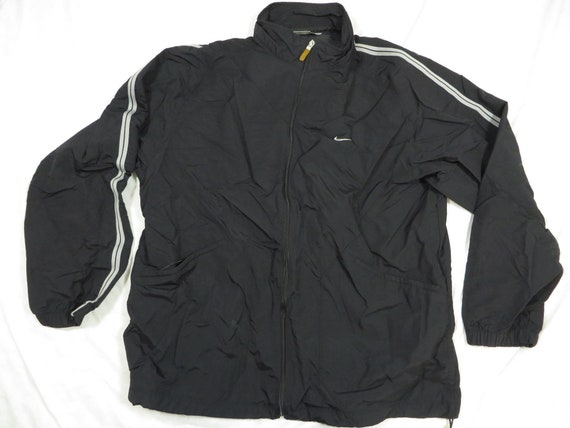 Vintage Nike Windbreaker Jacket Black 