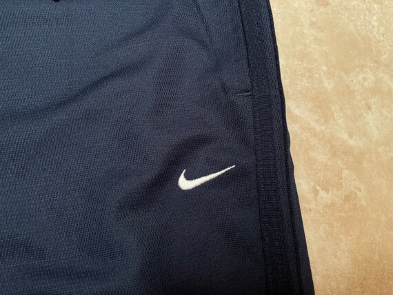 Vintage Nike Pants Blue White Swoosh Track Y2K 2000's Men's
