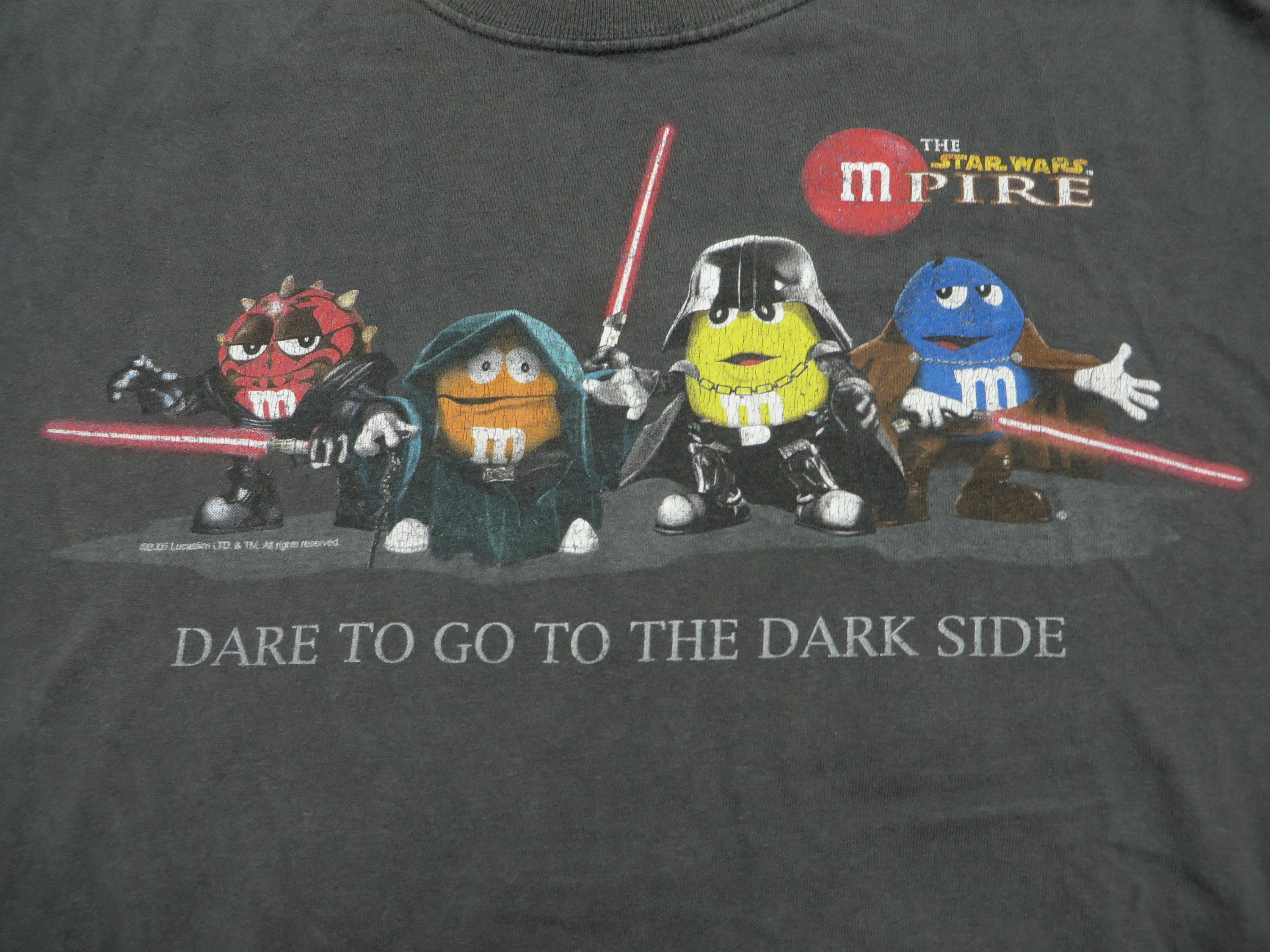Vintage Star Wars Tee Shirt M&m 