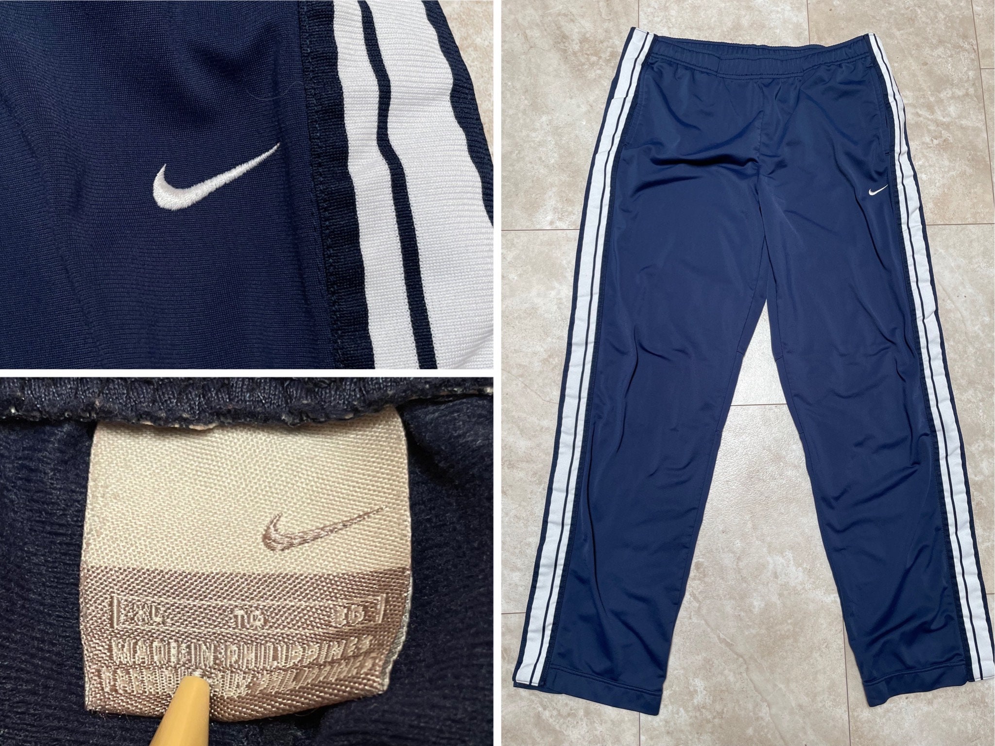 Nike Nike Sportswear Tear-away Track Pant in White