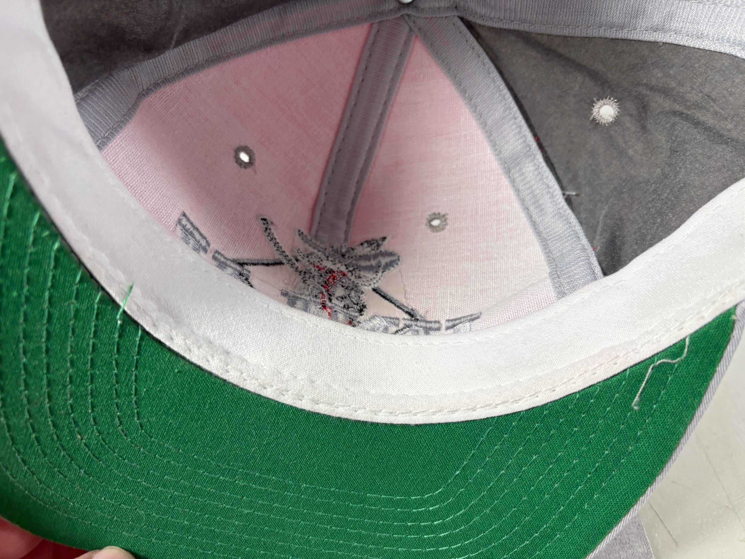 Vintage UNLV Hat: Red Grey Deadstock the Game, Snapback 90's