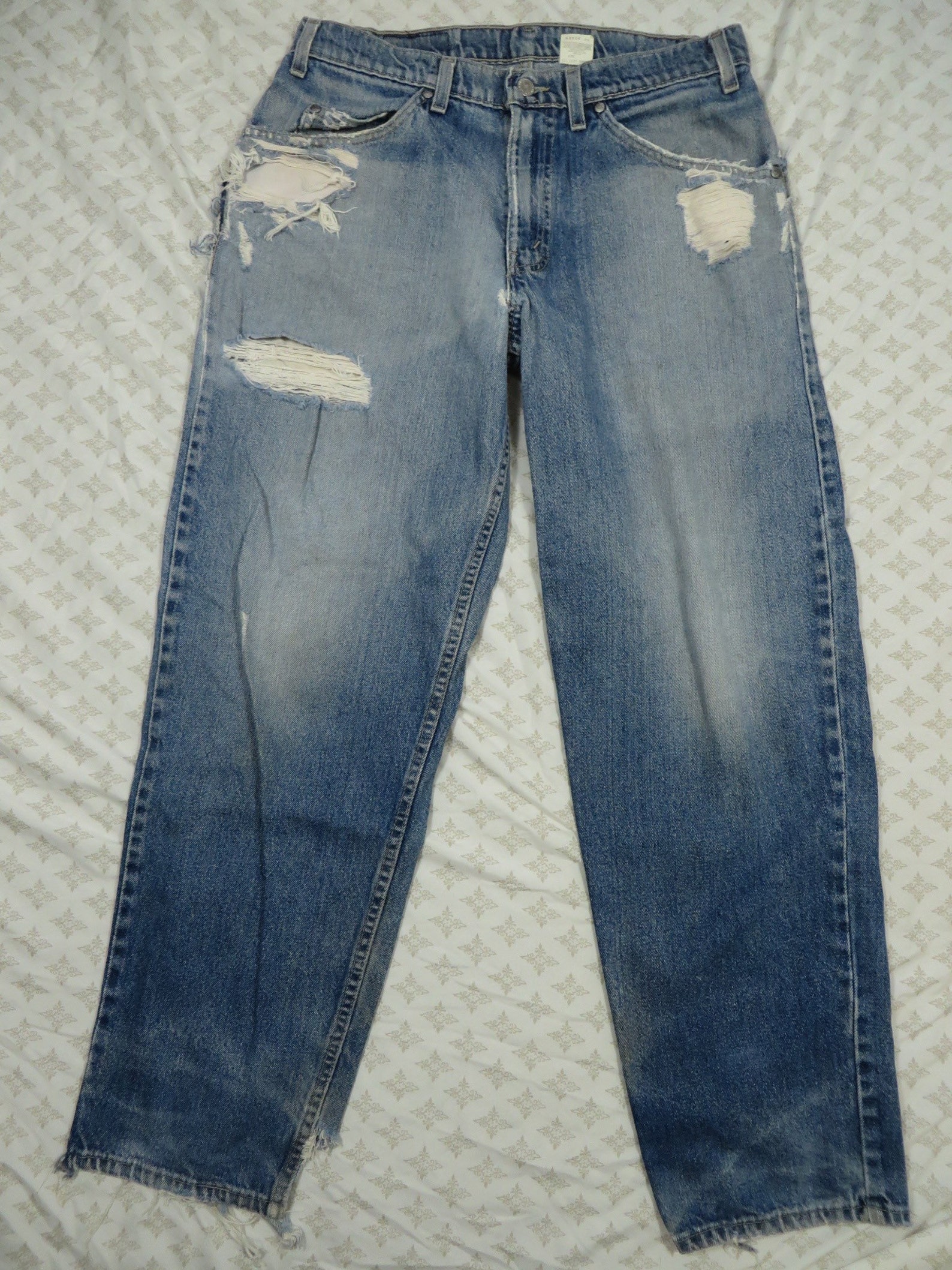 Vintage L2 Levi's Jeans 2000's Baggy Fit Light Blue - Etsy