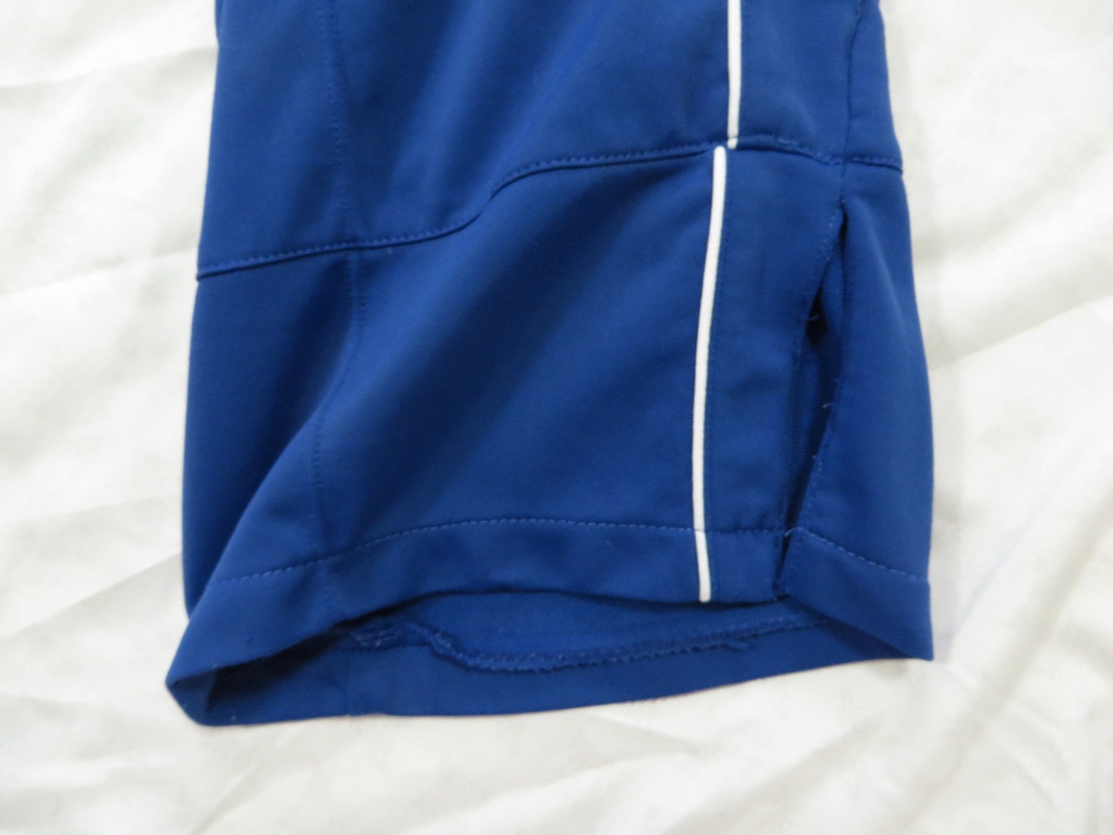 blue vintage nike track pants