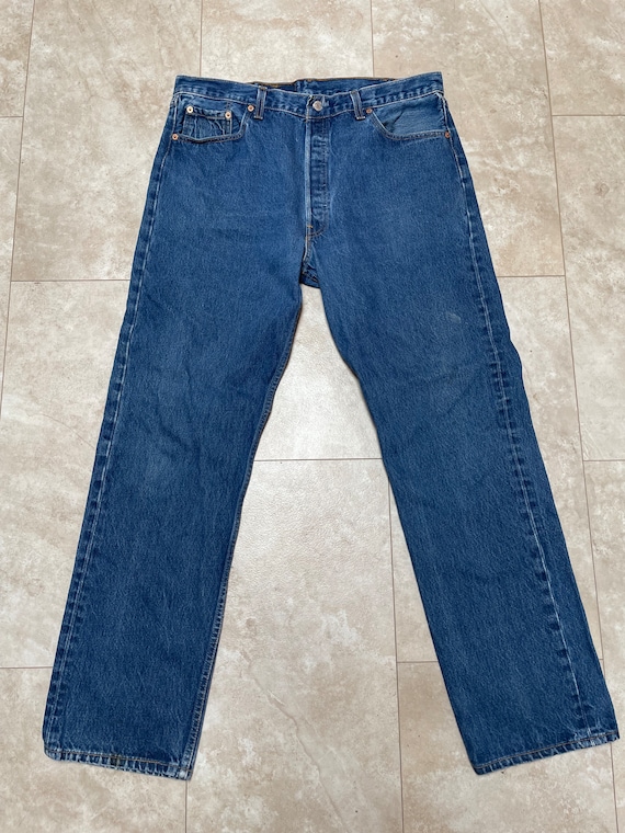 美品 リーバイス 501xx ブルー 青デニム90s ヴィンテージ USA ヴィンテージ リーバイス 501xx ジーンズ：90年代 ブルーデニム