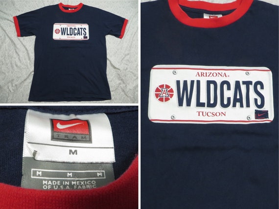 Vintage Arizona Wildcats Tee Shirt Nike 