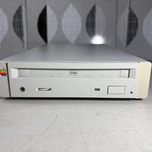 AppleCD 150 antiguo: Unidad de CD-ROM SCSI externa M3022, funciona.