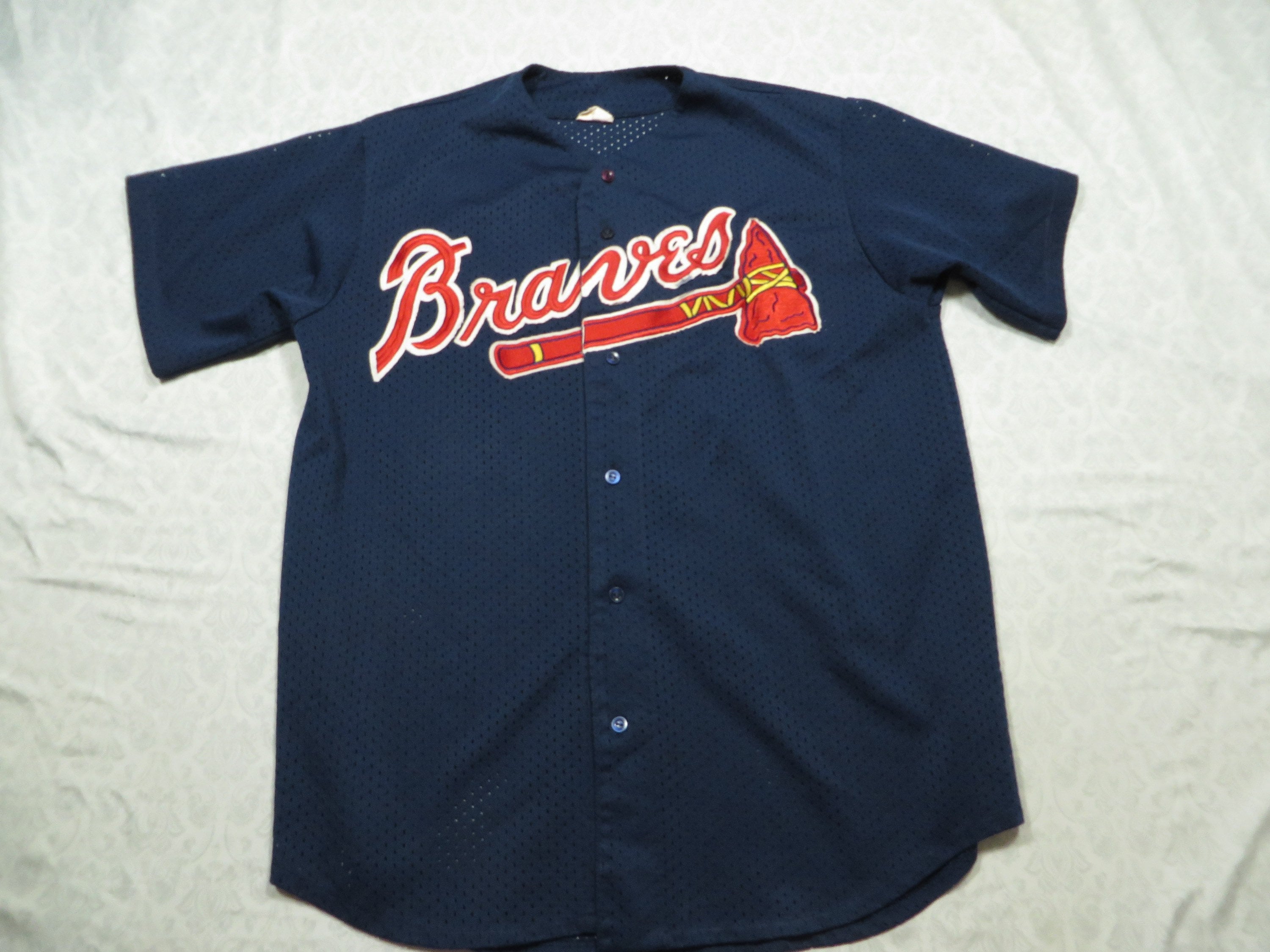 Atlanta braves throwback jersey hot sale