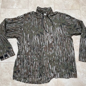 Vintage Realtree Camo Hunting Jacket: Lightweight 90s Shirt, Men&#39;s Large