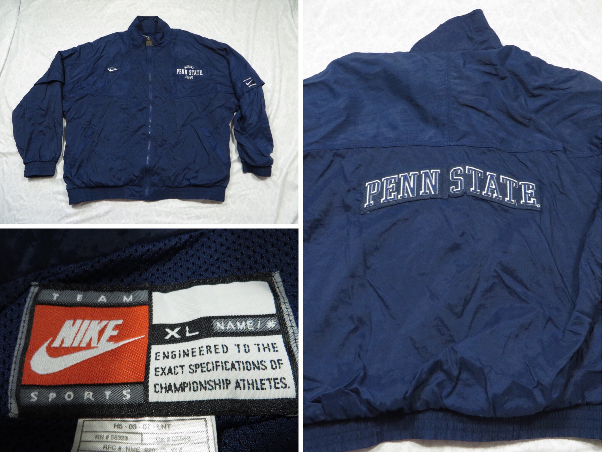 Vintage Nike Windbreaker Penn State 
