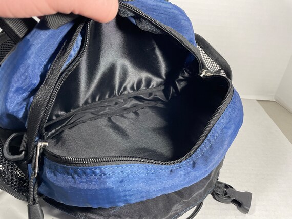 Vintage Alps Mountaineering Fanny Pack Blue Black… - image 7