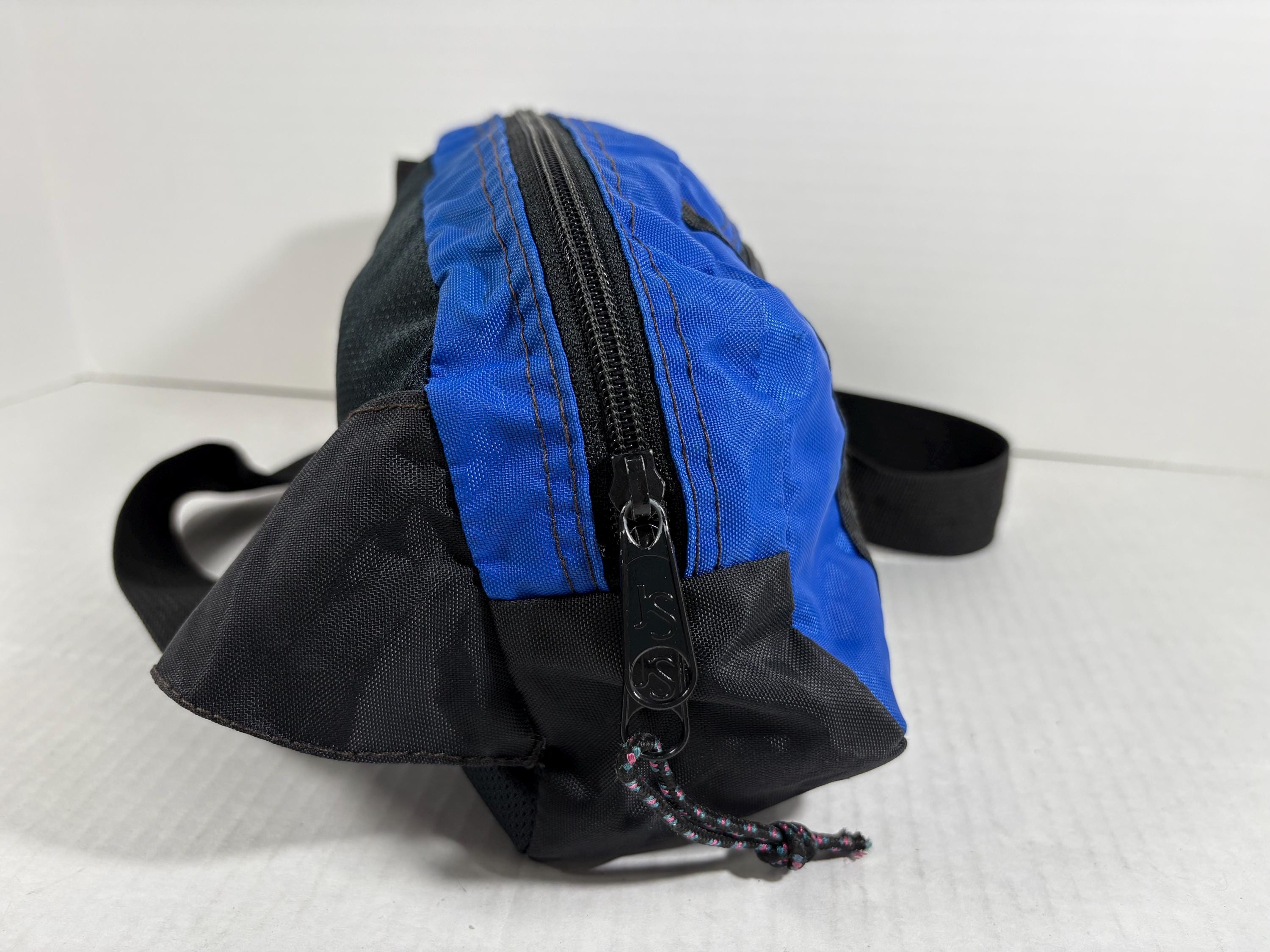 Vintage Jansport Fanny Pack: 90s Neon Blue Nylon Waist Bag - Etsy