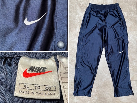 vintage nike tear away pants