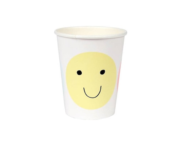 Emoji Paper Cup, Birthday, Theme, Party Supplies, Meri Meri Il_570xn