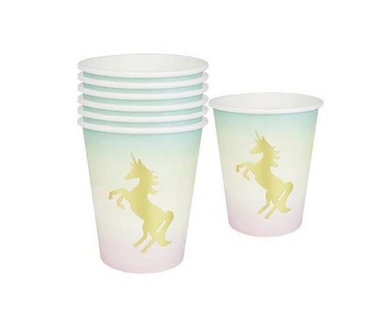 We Heart Unicorns Paper Cups, Party Supplies, Tableware, Talking Tables Il_570xn