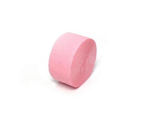 Pink Crepe Paper Streamer Roll - 81 Feet Long - Paper Craft Party Supplies Il_570xn