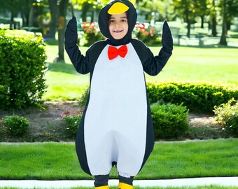 Disfraces de pingüino para niños, disfraces de cosplay de animales, disfraz de Halloween, disfraz de pájaro de pies felices, disfraz de pingüino de la Antártida, cosplay de animales