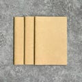 Leather Journal Refill Papers, A Set of Notebooks, Lined Blank Grid Dot Papers product logo