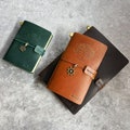 Personalized Your Logo Leather Journal, Custom Name Initials Leather Journal, Rustic Leather Journal, Travel Journal, Travel A5 Notebook