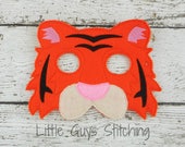 Tiger Mask, Orange Tiger, Tiger stripe, Theater, Pretend Play, Face Mask, Halloween, Children 39 s Face mask