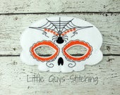 Spider Sugar Skull Mask - Day of the Dead - Dia De Los Muertos - Halloween Costume - Life Celebration Costume - Sugar Skull Costume