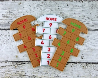 Christmas Elf Hopscotch - Elf Accessories and Props - Christmas Elf Activities and Fun