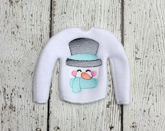 Snowman Elf Sweater, Christmas Elf Costumes and Clothing, Elf Props and Kits