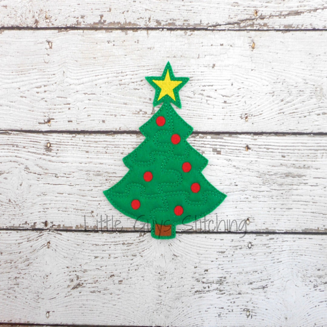 Christmas Tree Puzzle, Quiet Game, Montessori Learning, Christmas