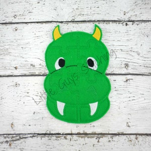 Enchanting Dragon Felt Puzzle: Engaging Toddler Game for Quiet Time Fun