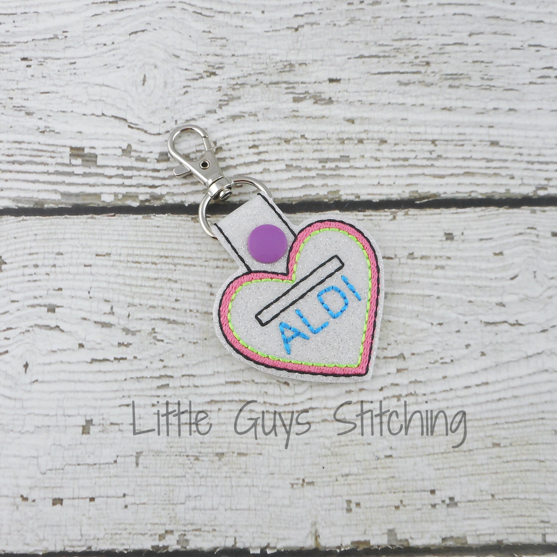 Quarter Keeper - Aldi Quarter - ALDI Keychain - Quarter Holder - Aldi Quarter Keeper - Key Chain - Gift for Her - Gift for Him