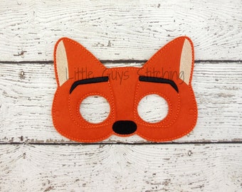 Sly Fox Childrens Mask, Theater, Pretend Play, Face Mask, Halloween, Children's Face mask