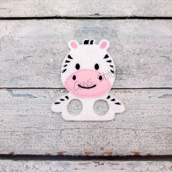 finger puppet zebra