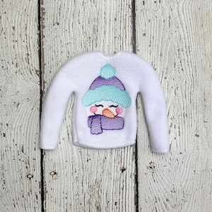 Snowman Snow girl Elf Sweater, Christmas Elf Costumes and Clothing, Elf Props and Kits