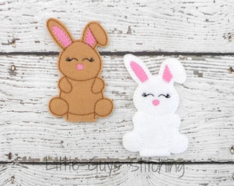 Bunny Finger Puppet, Bunny Toy, Bunny Puppet, Finger puppet, Playtime, Toy, Pretend play, Party Favor, Quiet Time, Story Time