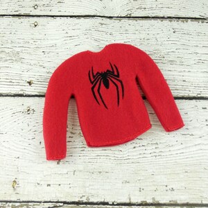 Spider Christmas Elf Sweater/ Costume, Christmas elf Clothing and Props, Mischievous Elf
