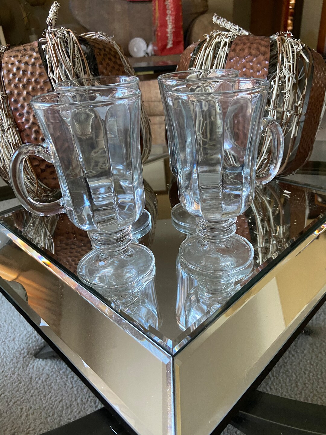 Libbey's Set of Four Irish Coffee Glasses Collectible Etsy