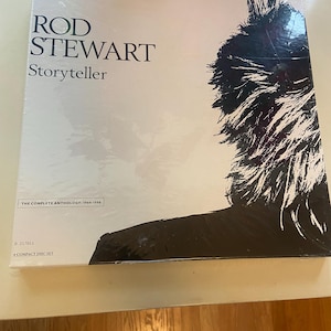 Rod Stewart "Storyteller"  The Complete Anthology 1964-1990 4 Compact Disc Set New/Unused/Unopened/ Factory Sealed  Gift Worthy!!
