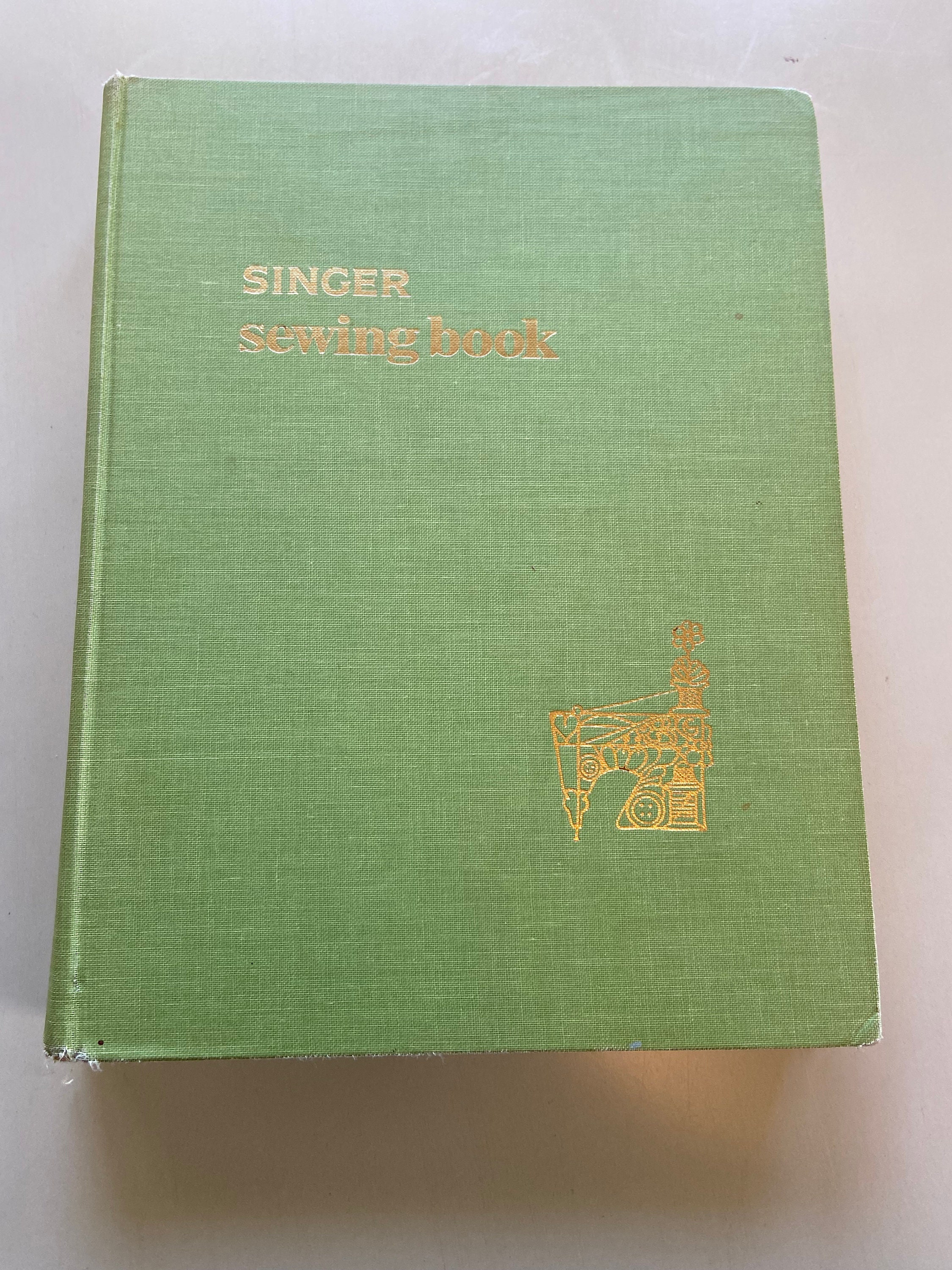 Singer Sewing Book1972wicker Sewing Basket Handle 