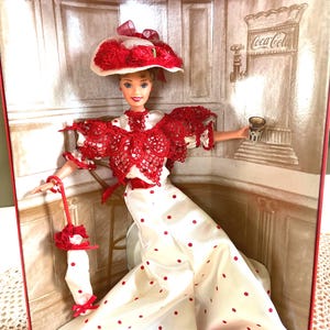 Barbie Soda Fountain Sweetheart Collector Edition First in a Series Coca-Cola Fashion Classic New/Unused   Collectible Rare