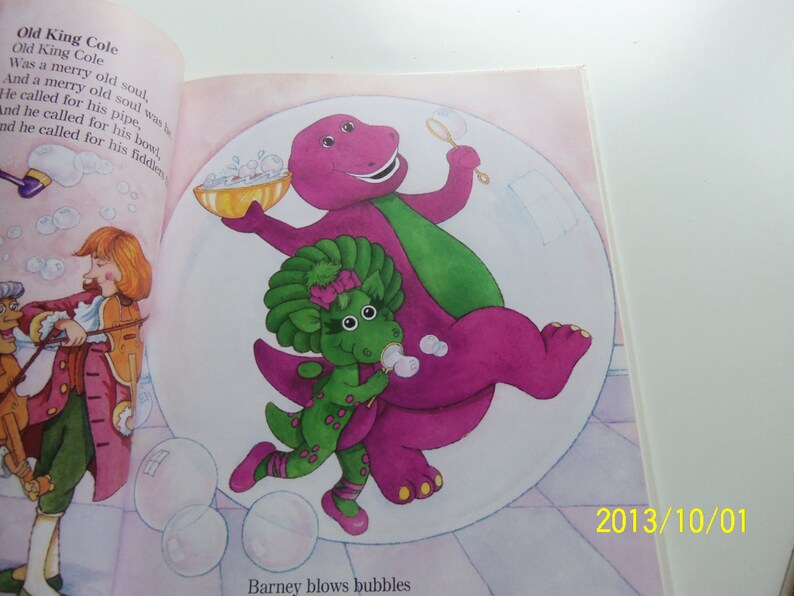 Barney's Favorite Mother Goose Rhymes 1993 | Etsy