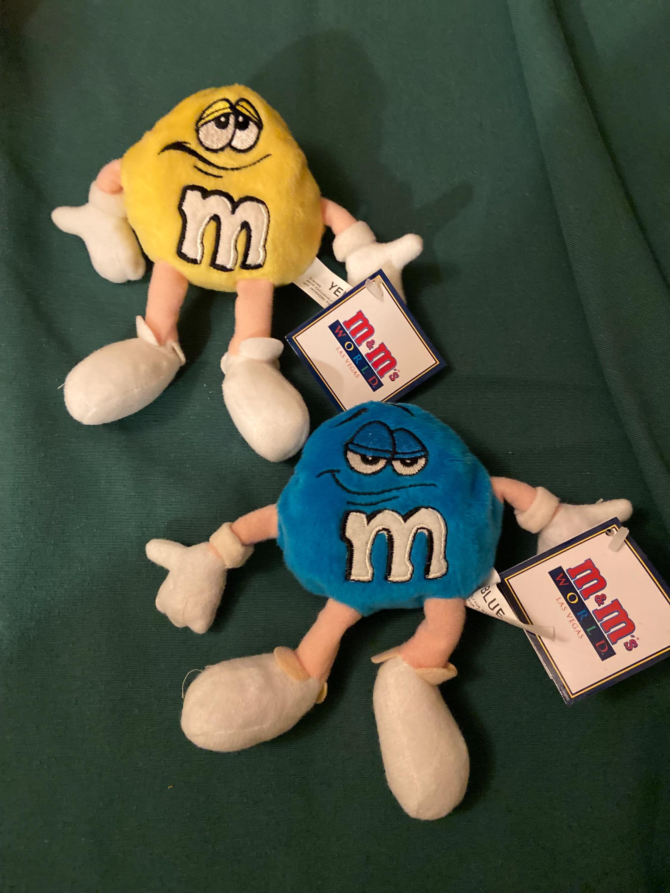 M&m Blue Plush - Etsy