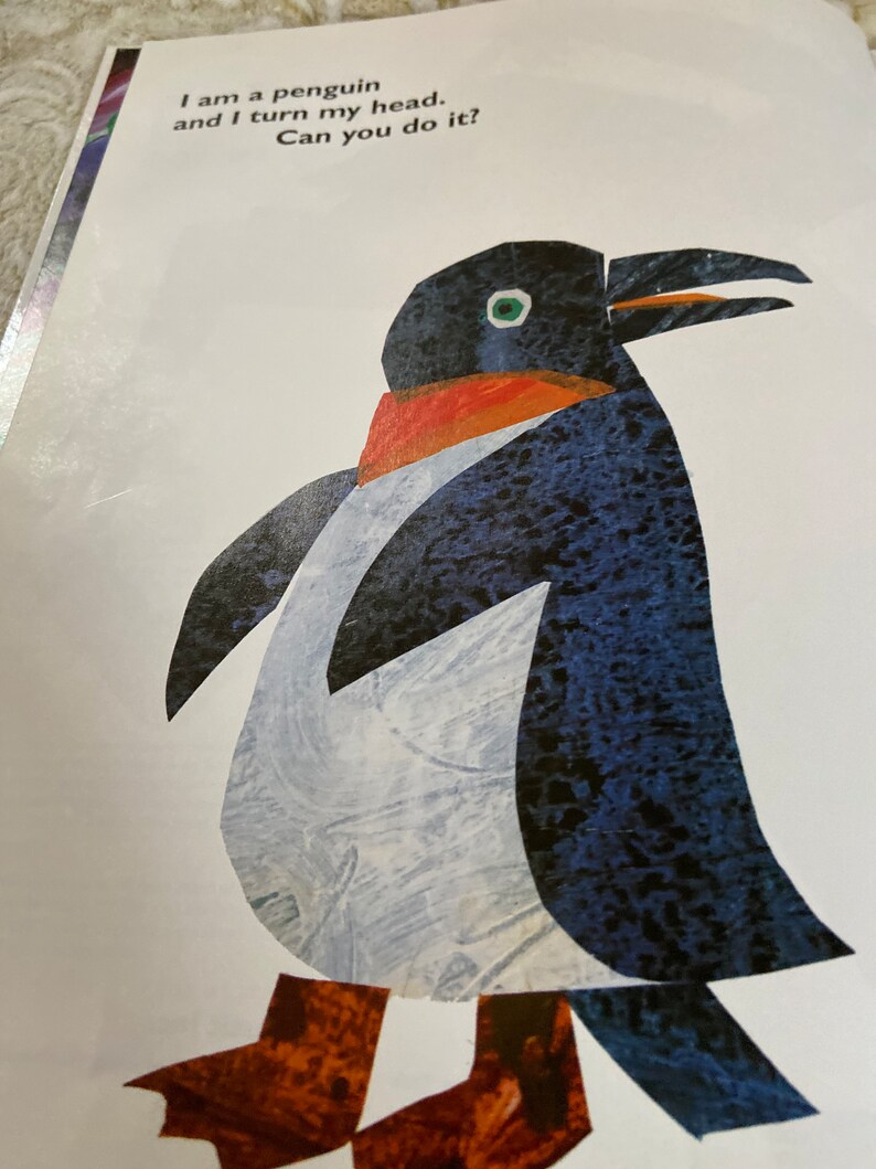 Eric Carle from Head to Toe 1997 - Etsy