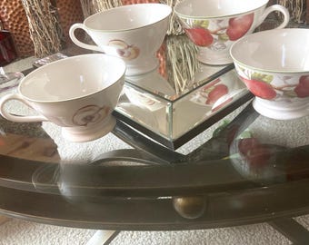 Villeroy & Boch Over-Sized Coffee Cups (set of 4)  # 1748 Fine China Luxembourg