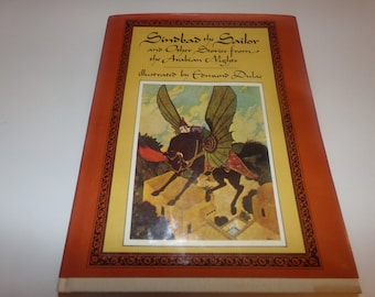 Sindbad the Sailor and Other Stories from the Arabian Nights  " Illistrated by Edmund Dulac"  1978   Collectible