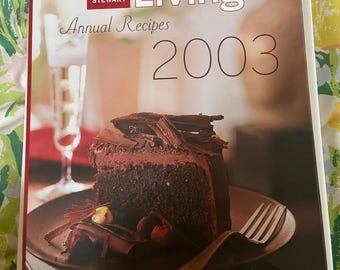 Martha Stewart Living   Annual Recipes   2003   Collectible