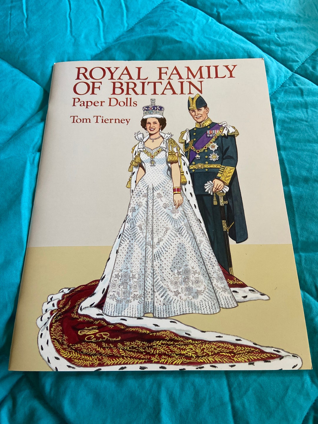 Royal Family of Britain Paper Dolls Tom Tierney 1994 Collectible New unused Collectible Etsy