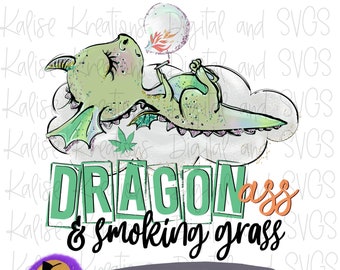 Drache Ass und Rauchgras PNG